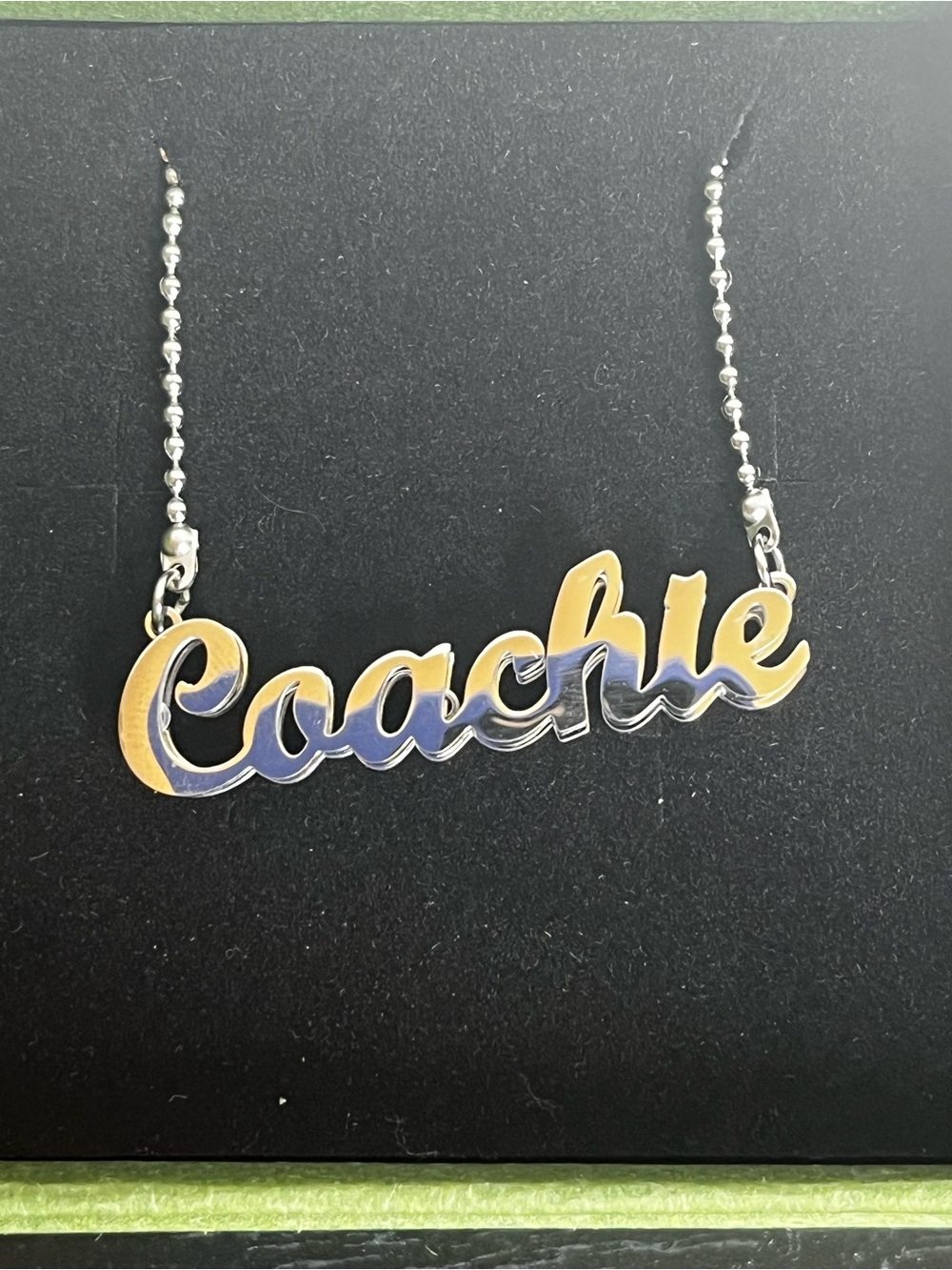 Coachie Silver Custom Necklace